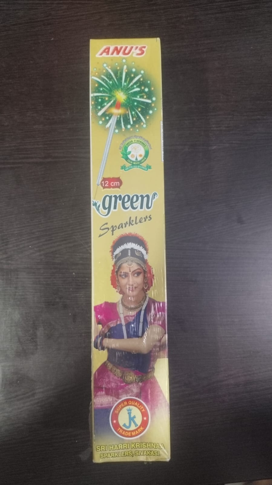 12 cm Green Sparklers